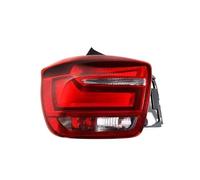 SUAGFW Luces traseras Para Serie 1 F20 F21 114i 118i 125i M135i 2010-2015 63217270095, 63217270096 conjunto de luz trasera coche lámpara señal freno trasero Con luz matrícula(L-Without Bulb)