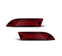 SUAGFW Luces traseras Para Toyota para Avanza 2022 2023 2024 LED luces de freno señal giro fluida dinámica 12V 2 uds reflectoras parachoques trasero coche Con luz matrícula