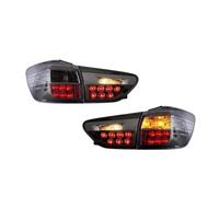 SUAGFW Luces traseras Para Toyota Para Wish 08-14 DRL Freno inverso Señal de giro Montaje luz trasera coche Plug And Play 2 piezas Par luces traseras LED Con luz matrícula