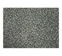 SUALSA Alfombra Donia Diseño Moderno Motivo Liso (133_x_190_cm, Gris)