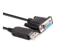 Suamdoen Cable de programación USB CAT FT231XS Chip USB DB9 hembra Serial RS232 Cable adaptador de comunicación para Yaesu FT-450 FT-950 FT-1000MP FT-2000 FT-9000 ST-9F