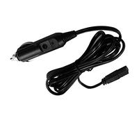 Suammiitstrieadea Cable de alimentación de 160 cm, 12-24 V para coche, frigorífico, congelador, práctico, ampliamente utilizado, color negro