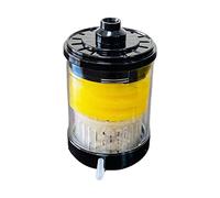 Suammiitstrieadea Colector de succión para taburetes de peces, filtro duradero para eliminar residuos de peces para acuarios