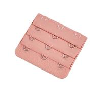 Suammiitstrieadea Correa de extensión para sujetador, hebilla de 3 ganchos, prácticos ganchos elásticos, multicolor, repuesto, 3 filas, color blanco, Rosa Brillante, as description