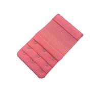Suammiitstrieadea Correa de extensión para sujetador, hebilla extensora, 3 filas, 3 ganchos, accesorios, clips de banda trasera, ropa interior íntima, color blanco, Rojo De La Sandía, as description
