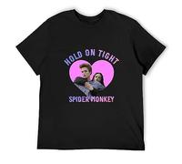 SUAN MEI ROU Edward Cullen Hold On Tight Twilight Saga Robert Pattinson T-Shirts Vintage Oversized Black S