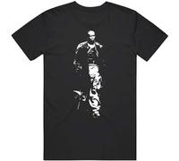 SUAN MEI ROU Omar Little Omar Is Coming The Wire TV Series Fan V3 T Shirt Black 3XL