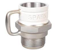 suanbeiii 1 taza de café con diseño de chispas creativas para coche, taza de café de viaje, taza de café para cumpleaños, Navidad, para los amantes de los coches