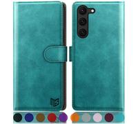 SUANPOT for Samsung Galaxy S23 +/ Plus Wallet case with RFID Blocking Credit Card Holder Flip Book PU Leather Protective Cover Women Men for Samsung S