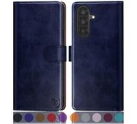 SUANPOT Funda para Samsung Galaxy A36 con Tapa【Bloqueo RFID】de Cuero PU Cierre Magnético，Soporte Plegable，Ranura para Tarjeta Cover para Samsung A36 Phone Case Azul