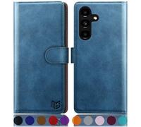 SUANPOT Funda tipo cartera para Samsung Galaxy S24 Plus/S24+ con bloqueo RFID, tarjetero de crédito, funda protectora de piel sintética tipo libro para mujeres y hombres, funda para Samsung S24Plus,