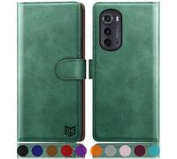 Suanpot para Moto Edge 2022 Case de billetera 5G con RFID Bloqueo de tarjetas de crdito Titular Flip PU PU Cuero Propiedad Protectora Mujeres para M