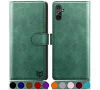 Suanpot para Samsung Galaxy A13 5G Case de billetera con Bloqueo de RFID Holder de tarjetas Flip Libro PU Cuero Propiedad Protectora Mujeres para Sam