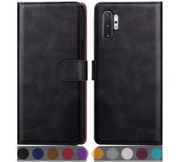 Suanpot para Samsung Galaxy Note 10+/10 ms 6.8 """" con RFID bloqueando la billetera de cuero Case de tarjetas de crdito Folio Folio Book Case Foli
