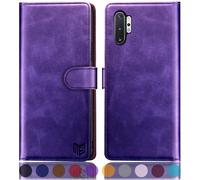 Suanpot para Samsung Galaxy Note 10+/10 ms 6.8 """" con RFID bloqueando la billetera de cuero Case de tarjetas de crdito Folio Folio Book Case Foli