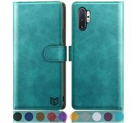 Suanpot para Samsung Galaxy Note 10+/10 ms 6.8 """" con RFID bloqueando la billetera de cuero Case de tarjetas de crdito Folio Folio Book Case Foli