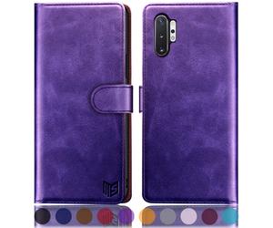 Suanpot para Samsung Galaxy Note 10+/10 ms 6.8 """" con RFID bloqueando la billetera de cuero Case de tarjetas de crdito Folio Folio Book Case Foli