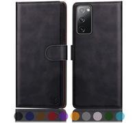 SUANPOT para Samsung Galaxy S20 FE Funda de cuero tipo billetera con bloqueo RFID