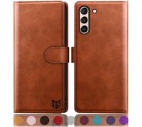 SUANPOT para Samsung Galaxy S21+/S21 Plus 6.7""""(NO S21 6.2"") con bloqueo RFID Funda de cuero tipo cartera titular de la tarjeta de crdito Flip F