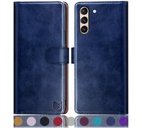 SUANPOT para Samsung Galaxy S21+/S21 Plus 6.7""""(No S21 6.2"") con bloqueo RFID Funda de cuero tipo cartera titular de la tarjeta de crdito Flip F