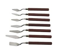 SuanQ de 7 Cuchillos para Pintura Al óLeo para Pintura Al óLeo Cuchillo de para Pintura Al óLeo Herramientas de Pintura AcríLica para Mezclar Colores