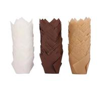 Suanzua 300 Piezas Moldes para Muffins, Moldes Papel para Hornear Cupcakes para Bodas, Fiestas, Cumpleaños, A Prueba Aceite, Moldes para Hornear Pasteles, Estuche para Envolver Pasteles