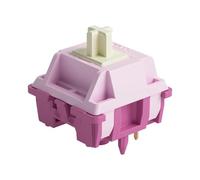 Suanzua 45 Piezas Cremoso Pro Switch 5-Pin 30gf Párrafo Eje Compatible con el Teclado Mecánico MX