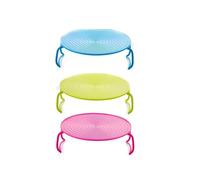 Suanzua Bandeja para Microondas de 6 Piezas, Bandeja Plegable para Microondas con Asas, Bandeja en para Calentar Microondas con Asas Plegables