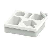 Suanzua Bandeja Portavasos para Sofá, Portavasos para Asiento Trasero de Coche, Caja de Almacenamiento PortáTil para Aperitivos, para Playa, Camping, Color