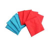 Suanzua Juego de 8 Mini Bolsas de Frijoles, Bolsas de Frijoles para Lanzar, Bolsas para Juegos Divertidos Al Aire Libre y Deportivos para Toda la Familia