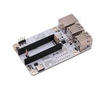 Suanzua Kit Base HUB USB de la Tarjeta de Expansión Milk-V Duo con Puerto de Red RJ45 para Tarjeta de Desarrollo Linux Milk V Duo