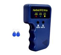 Suanzua Lector de Tarjetas RFID de 125 Khz + Kit 2 Llaveros Copiadora Escritora Duplicadora Programadora Copiadora de Tarjetas de Identificación EM4305 T5577 Etiquetas Grabables Cada una