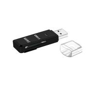 Suanzua Lector De Tarjetas SD TF USB 3.0 2 en 1 Transmisión De Datos De Alta Velocidad Hasta 5 Gbps Compatibilidad Múltiple Para PC Laptop Cámara A