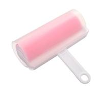 Suanzua Rodillo de Pelusa Rosa, Removedor de Limpieza DoméStico Reutilizable Lavable, Rollo de Pelo PortáTil, Rodillo Adhesivo para Pelo de Mascotas