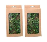 Suanzua Simulación de Mini Enredaderas Simulación de Enredaderas Material de Modelo en Miniatura para Bricolaje Arquitectura de Jardín de Hadas Diseño de Paisaje