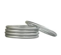 SUAPOZ Pulsera Trenzada Estilo Pan de Oro Budista. Regalos Originales para Mujer. Pulsera Mujer. Brazalete Trenzado Dorado, Plateado y o Rosado. Pan de Oro Estilo. Pulsera Tibetana. (ESLISAPLATEADA)