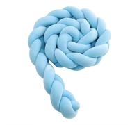 Suave alfombra anudada tejida a mano, acogedor cojín decorativo for decoración de sala de estar y cama(Little Sky Blue,1M)