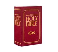 Suave cojín bíblico - Libro de almohada de la Biblia que se puede abrir con diseño de versículo bíblico, cómodo juguete de peluche inspirado en la fe para niños y niños pequeños, regalo de oración