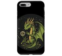 Suave dragón sosteniendo un diente de león para una mirada mágica Carcasa para iPhone 7 Plus/8 Plus