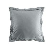 Suave Interior, Funda de Almohada (63 x 63 cm) Biolina Gris, 100% algodón orgánico
