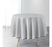 Douceur d'Intérieur Suave Interior, Cortina con Ojales (140 x 240 cm) Velvetine Marine, Terciopelo