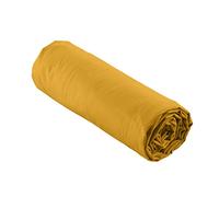 Suave Interior, Sábana Bajera (160 x 200 cm) Percaline Curry, Percal de Algodón