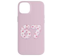 Suave Lindo 67 Nubes Kawaii Día de San Valentín Viral Girl Carcasa para iPhone 14 Plus
