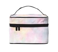 Suave Pastel De Colores Brillantes Calma Abstracto Las Artes, Bolsa de Maquillaje Bolsa de cosméticos Bolsa de Aseo de Viaje portátil Estuche para lápices