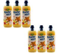 Suave Suavizante WILDE VANILLE 6x 1L Para 38 Lavados Hasta 8 Semanas De Frescura