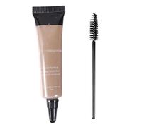 Suave tinte de cejas, duradero, natural, marrón claro, secado rápido, no mancha, gel de cejas suave para pieles sensibles