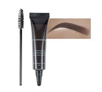Suave tinte de cejas, duradero, natural, marrón claro, secado rápido, no mancha, gel de cejas suave para pieles sensibles