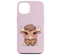 Suave Toro del Zodiaco Tauro con Flores - Astrología Linda Carcasa para iPhone 13