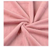 Suave y Esponjoso Material de Piel Sintética 5mm Piel Corta Tela de Pelo de Imitación Tela de Felpa Tela de Pelaje Falso para Proyectos de Artesanía, Cosplay, Disfraces, Halloween Dressing(Color:Pink
