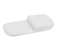 Suave y Transpirable bebé Niño 10 Uds. Pañal de Tela Moderno de Algodón Forros para Pañales Insertar Escena Aplicable Recién Nacidos Bebés (Seis capas (32 * 12cm))